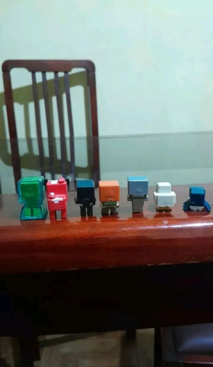 Kit bonecos minecraft para colecionadores  - Foto 2