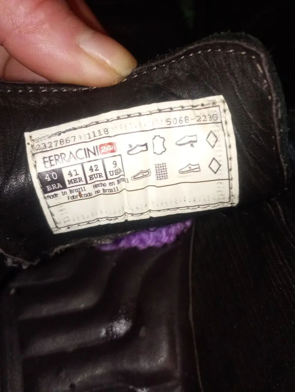 Sapato Ferracini n 40 , 120 - Foto 4