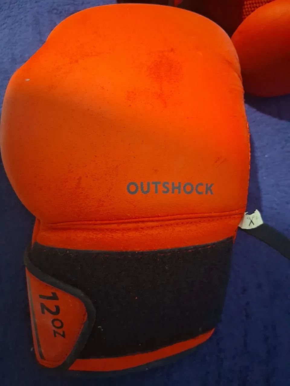 luva box outshock vermelha nova - Foto 3