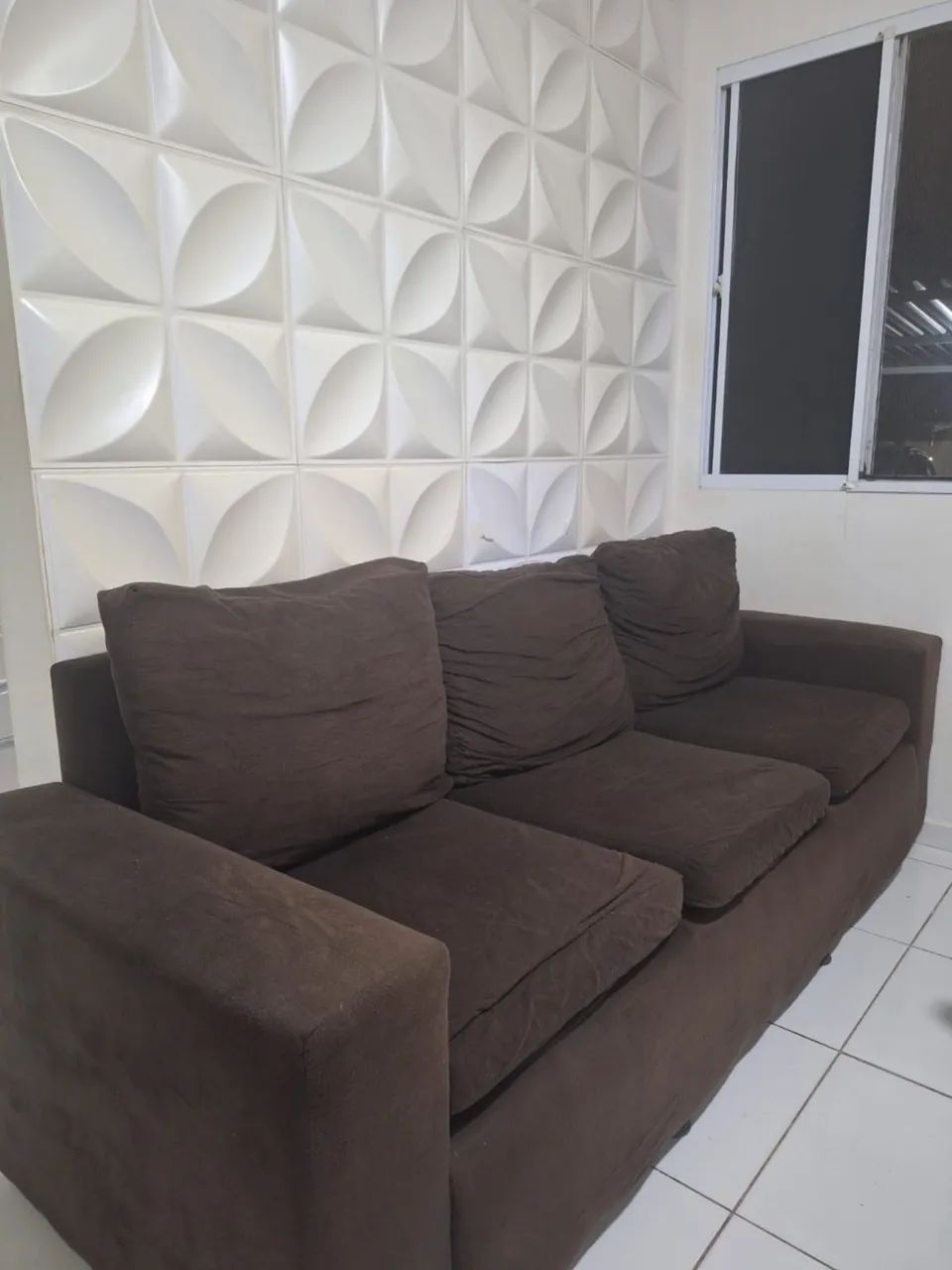 Sofá em tecido sued462847247322992643