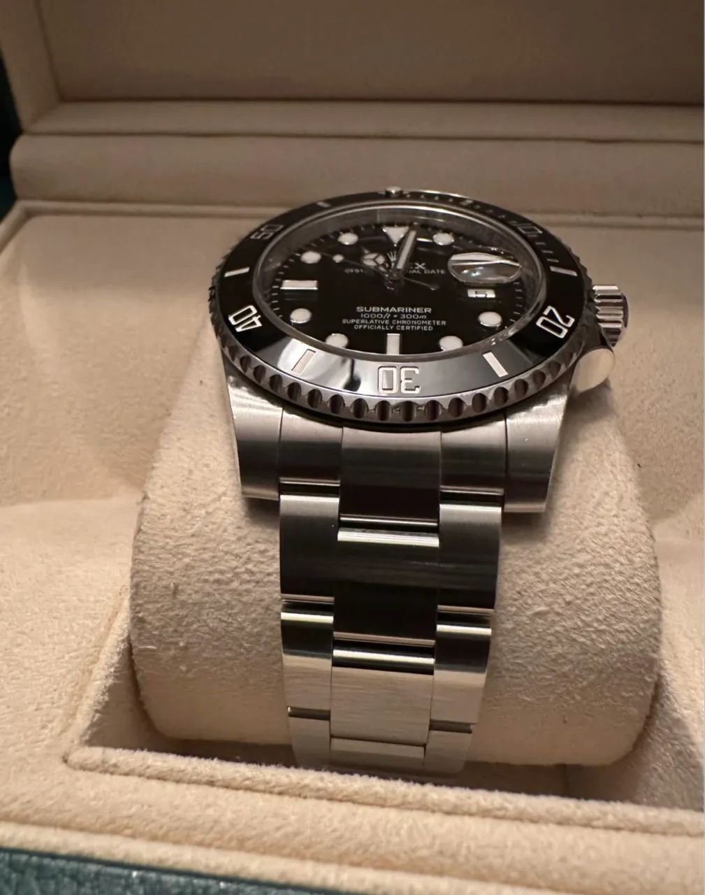 Rolex Submariner Date Preto Super Clone  - Foto 5