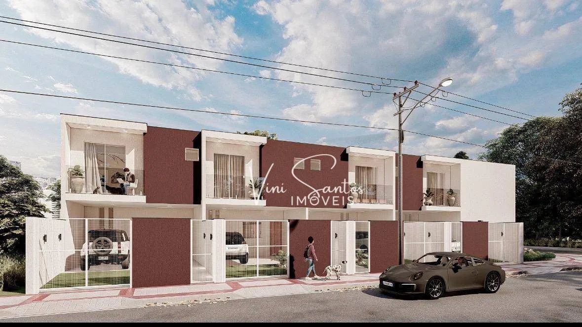 À Venda I Casa Duplex Geminada I 110 m², 3 quartos, 1 suíte master com closet e varanda I  - Foto 2