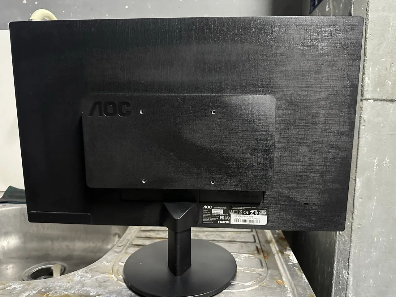 MONITOR AOC 19 - NOVINHO - Foto 3