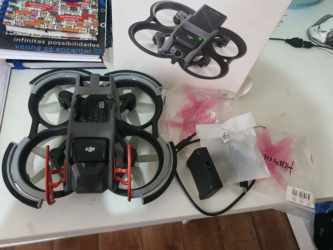 Dji avata 1 novíssimo usado pouquíssimo  - Foto 5