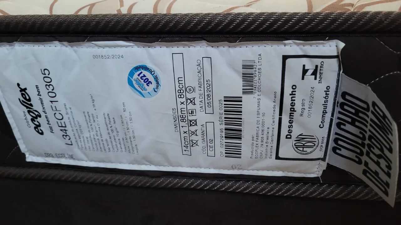 Cama Box Solteiro Seminova ? R$ 400 - Foto 4