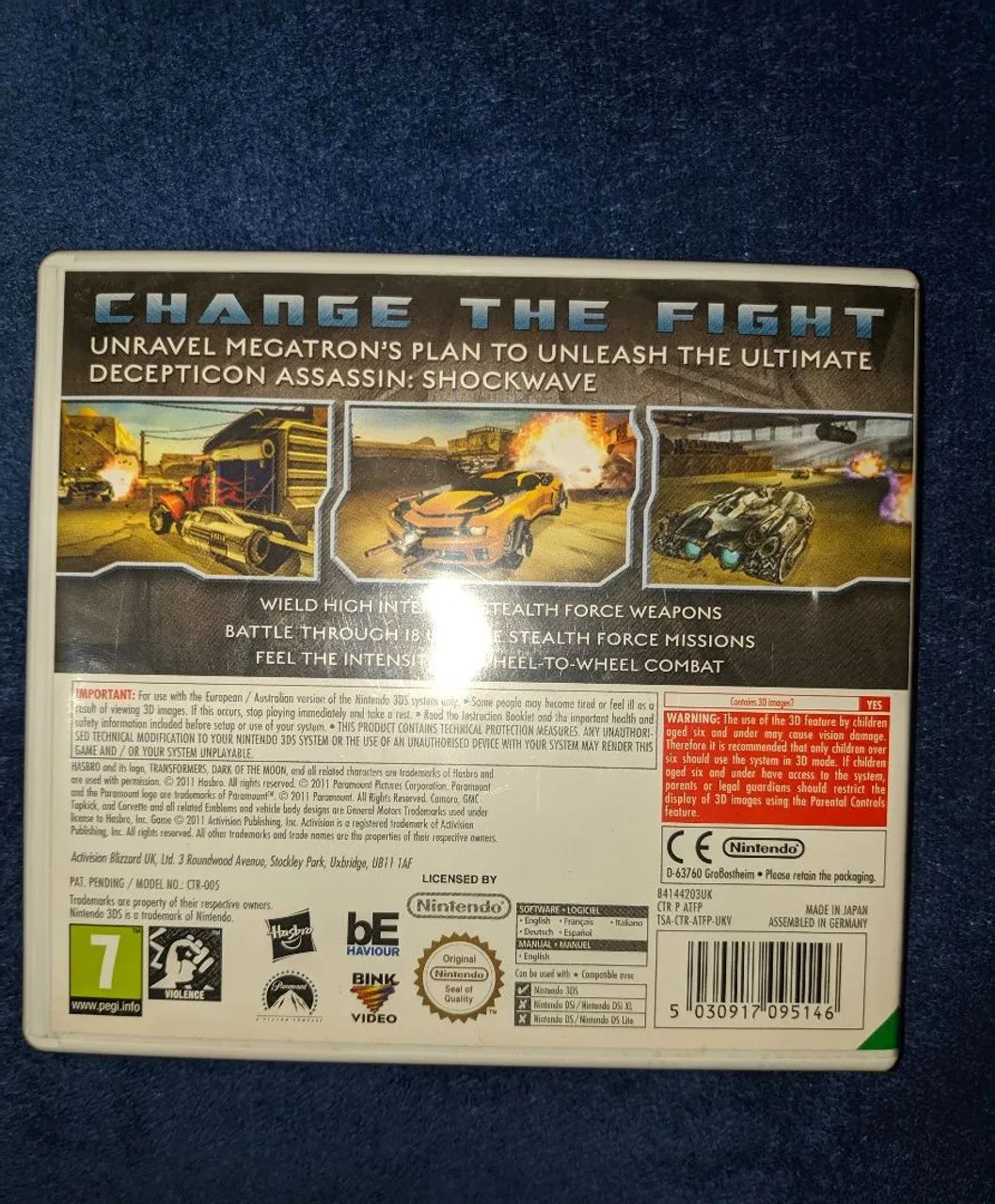Jogo para Nintendo 3DS Transformers Usado - Foto 3