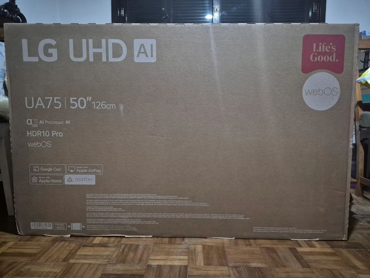(Nova Lacrada) 50 Polegadas LG Smart TV 4K