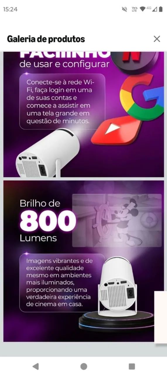 Excelente retroprojetor - Foto 3