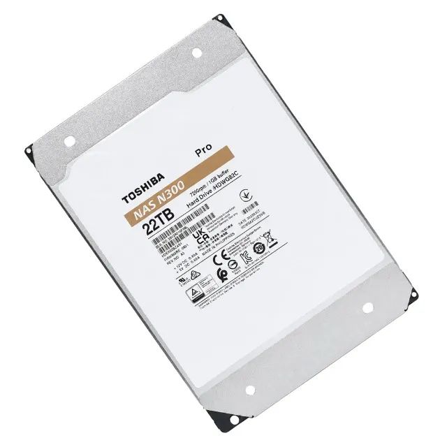 HD Toshiba 22TB N300 Pro Nas 3.5