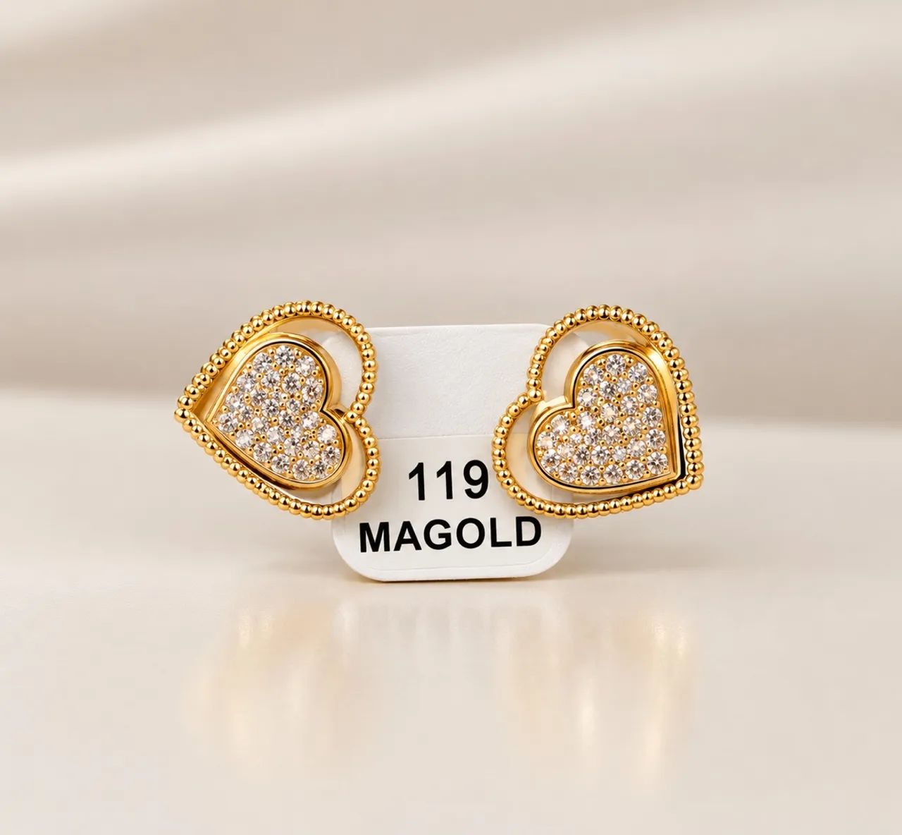Brinco MaGold semijoia