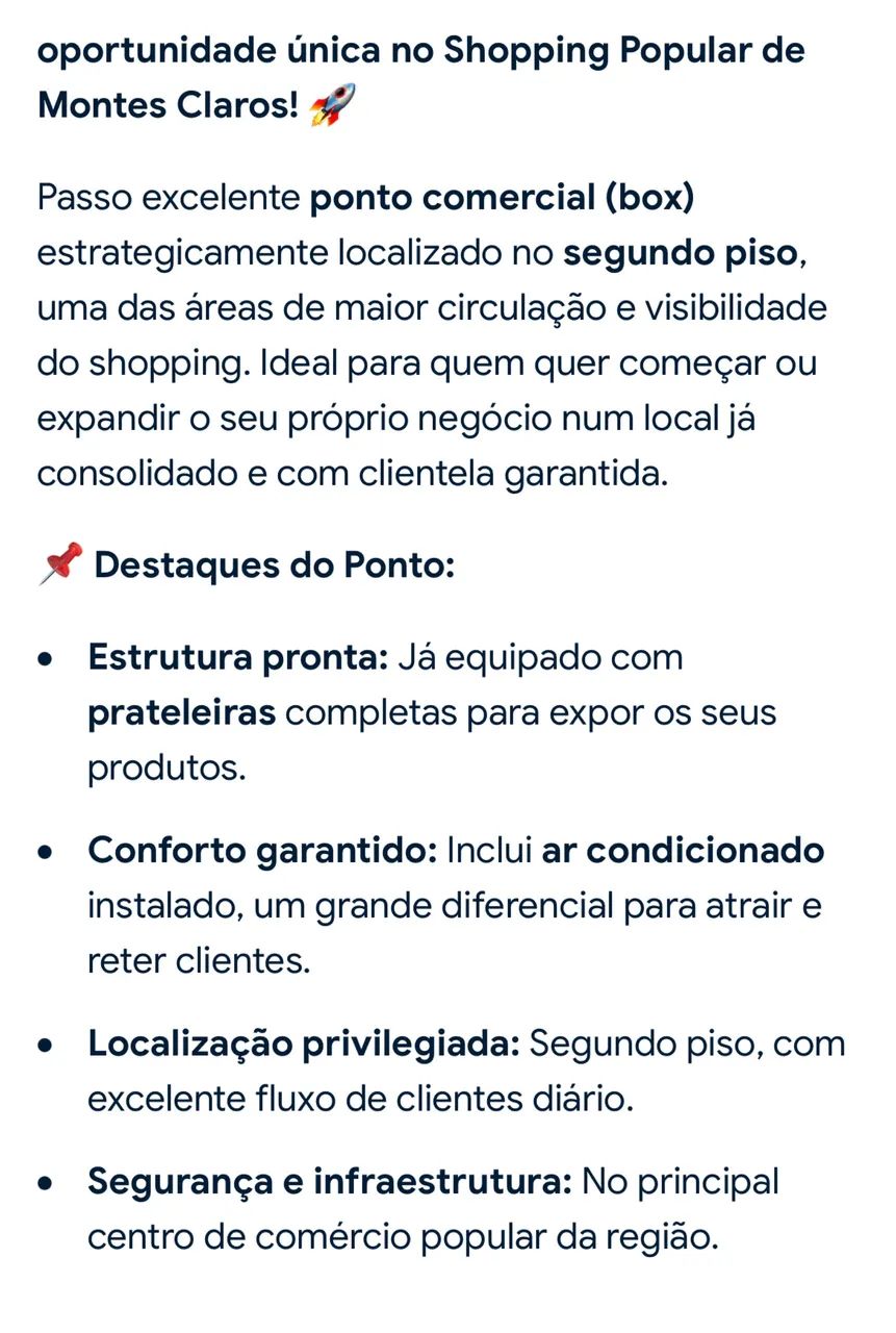 Shopping Popular Montes Claros-MG - Foto 4