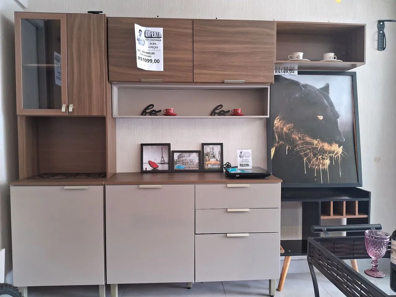 Cozinha alba 4 peças 