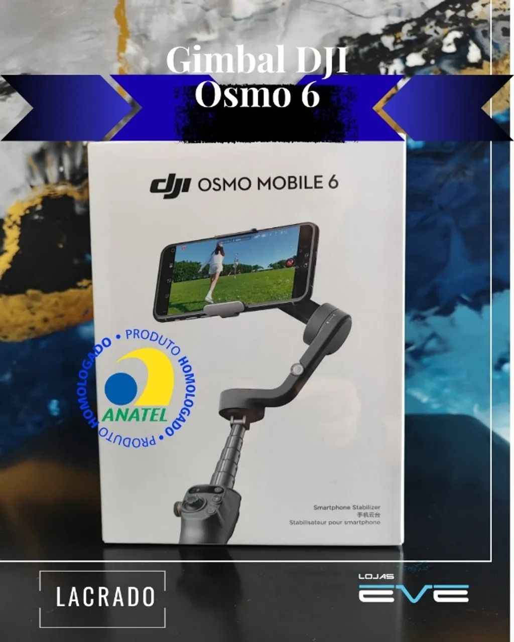 DJI Osmo Mobile 6, lacrada, 1 ano de garantia! - Acessórios de