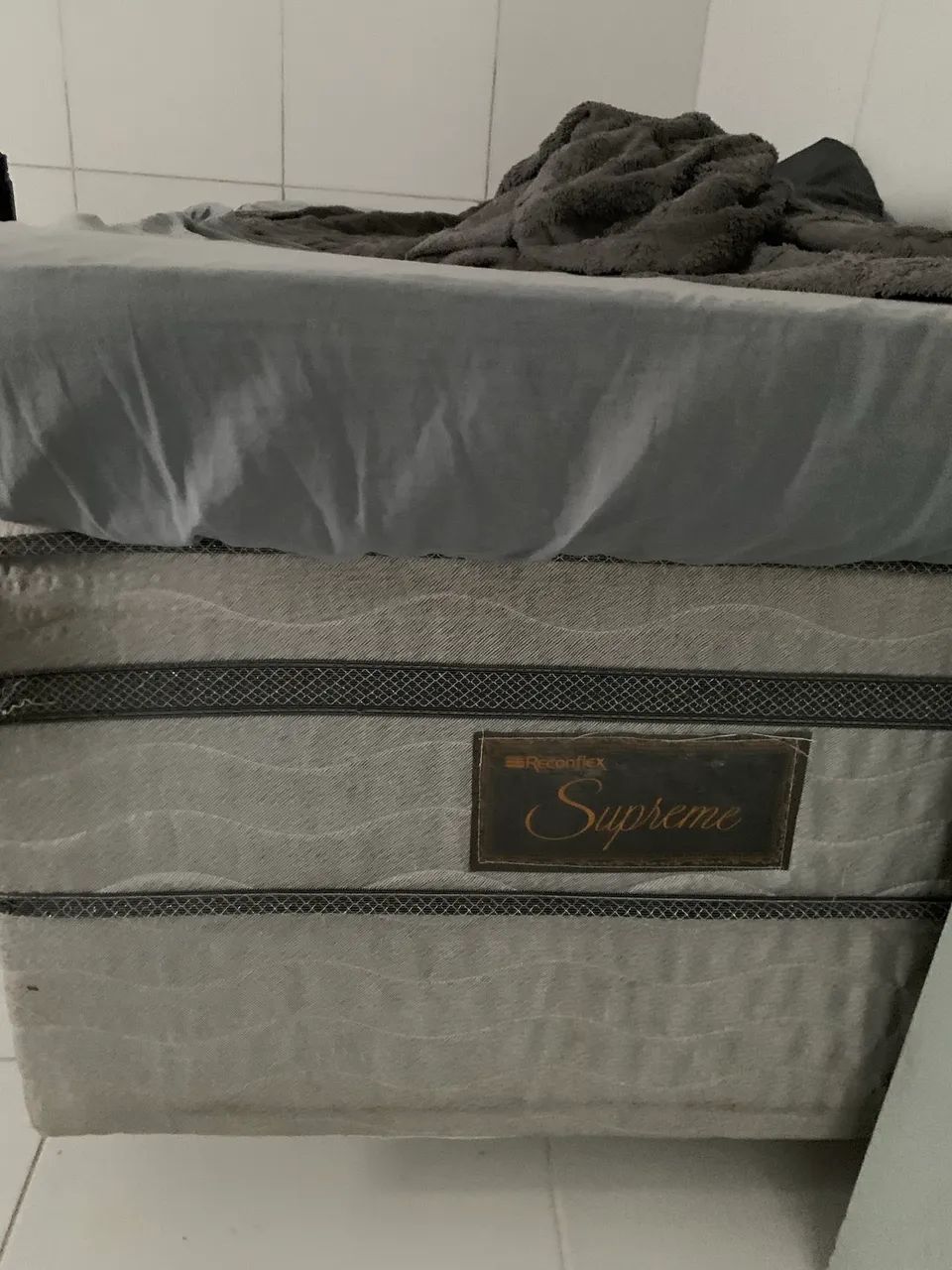 Cama Box de Solteiro Conjugada - Troco Por Frete - Foto 5