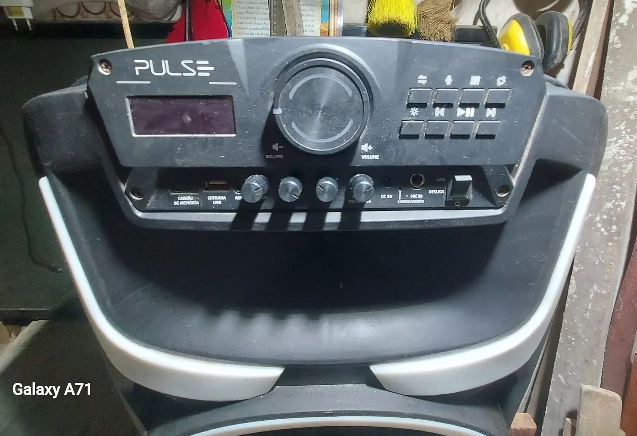? CAIXA DE SOM PULSE AMPLIFICADA PORTÁTIL + LED ? - Foto 2