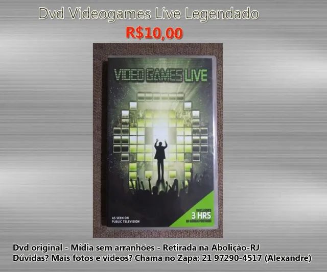 Dvd Videogames Live