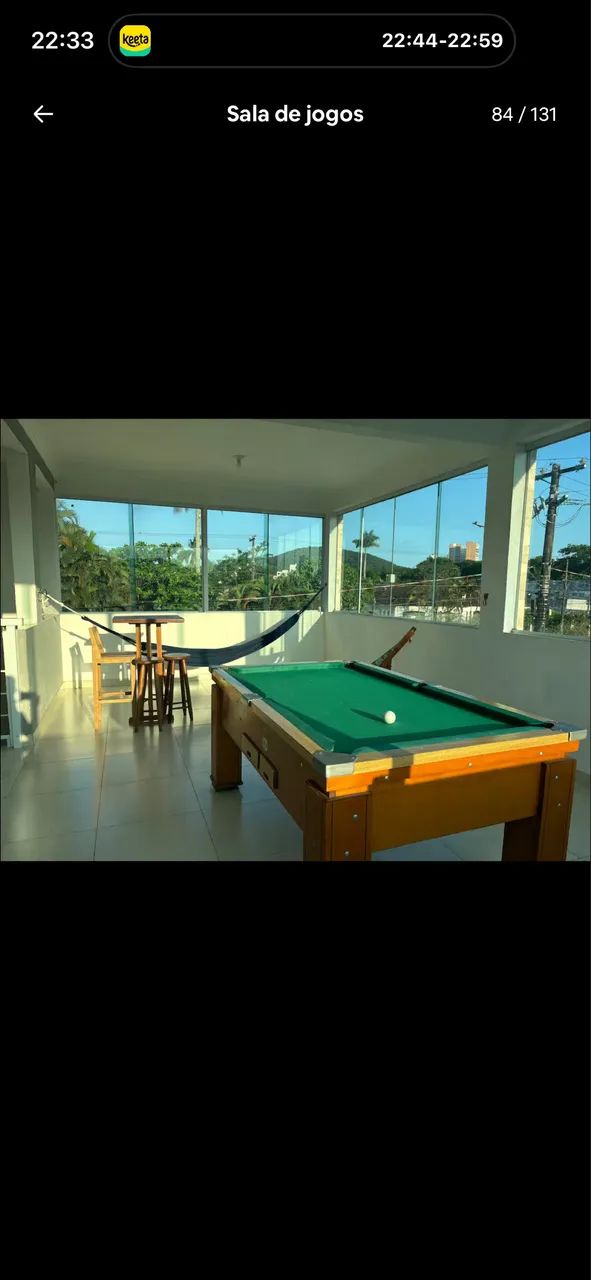Casa com Piscina e Sinuca na Praia da Enseada