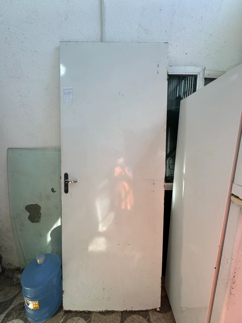Porta usada 80x210 $60 completa - Foto 4