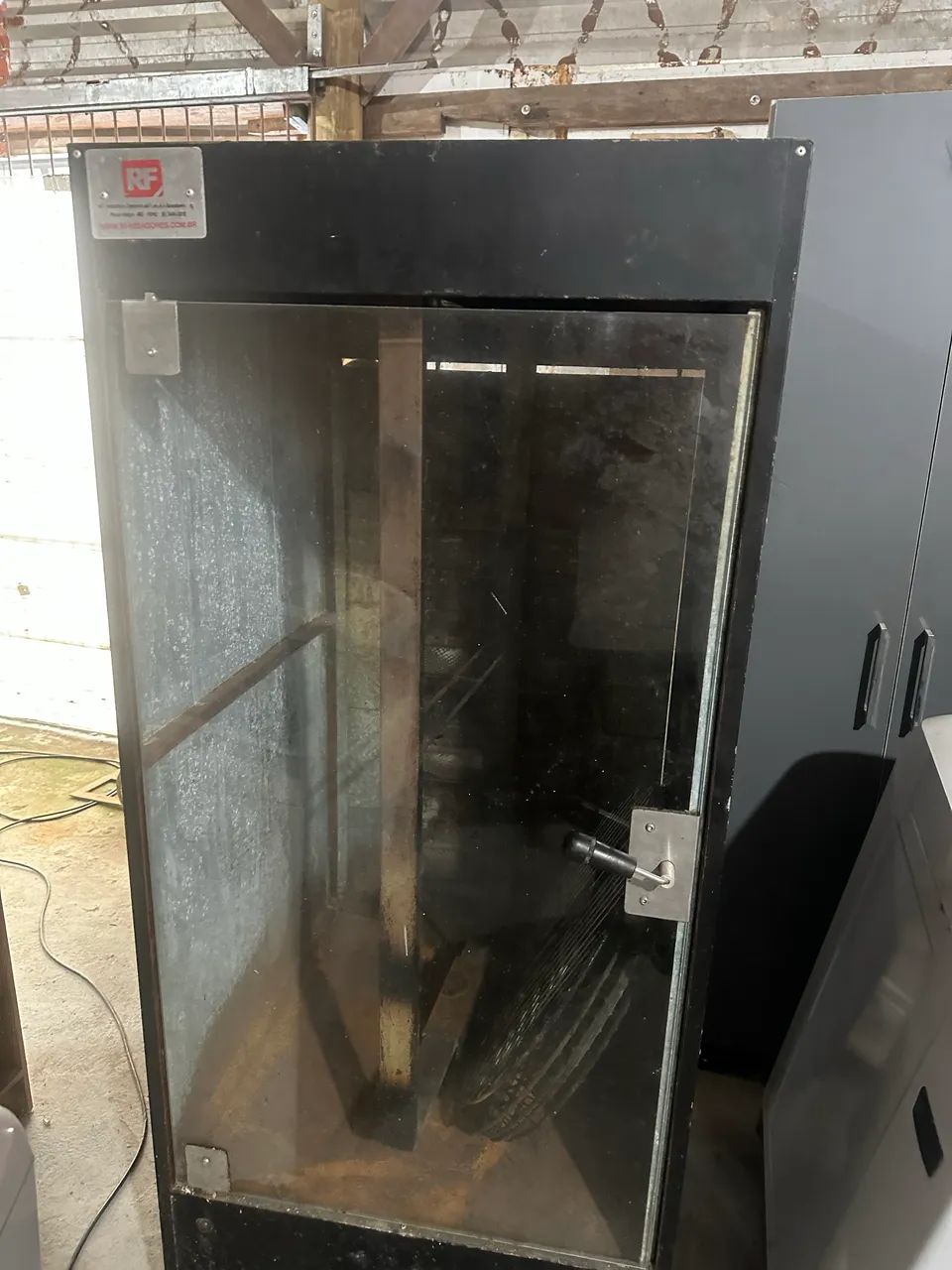 Máquina de assar frango giratória 