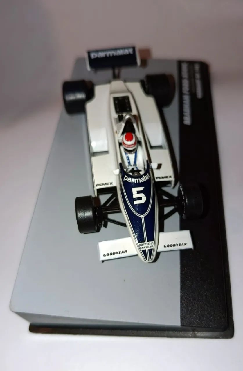 Miniatura Fórmula 1 Brabham Ford BT49C (1981) Nelson Piquet - Foto 4