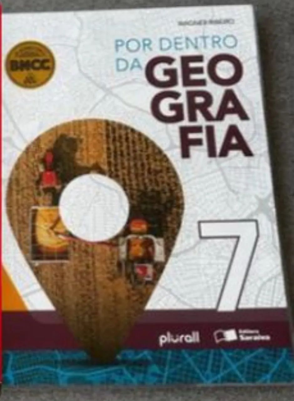 Livro Por Dentro da Geografia 6° e 7° anos - editora PLURAL