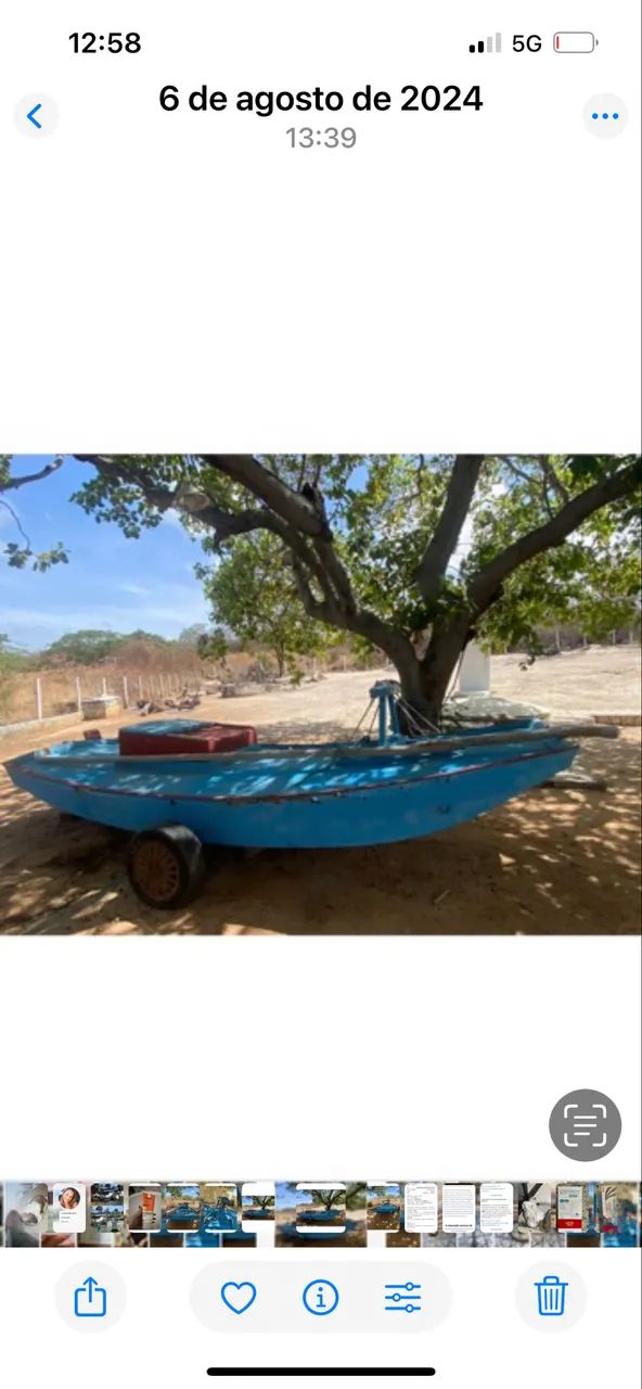 Barco jangada  - Foto 2