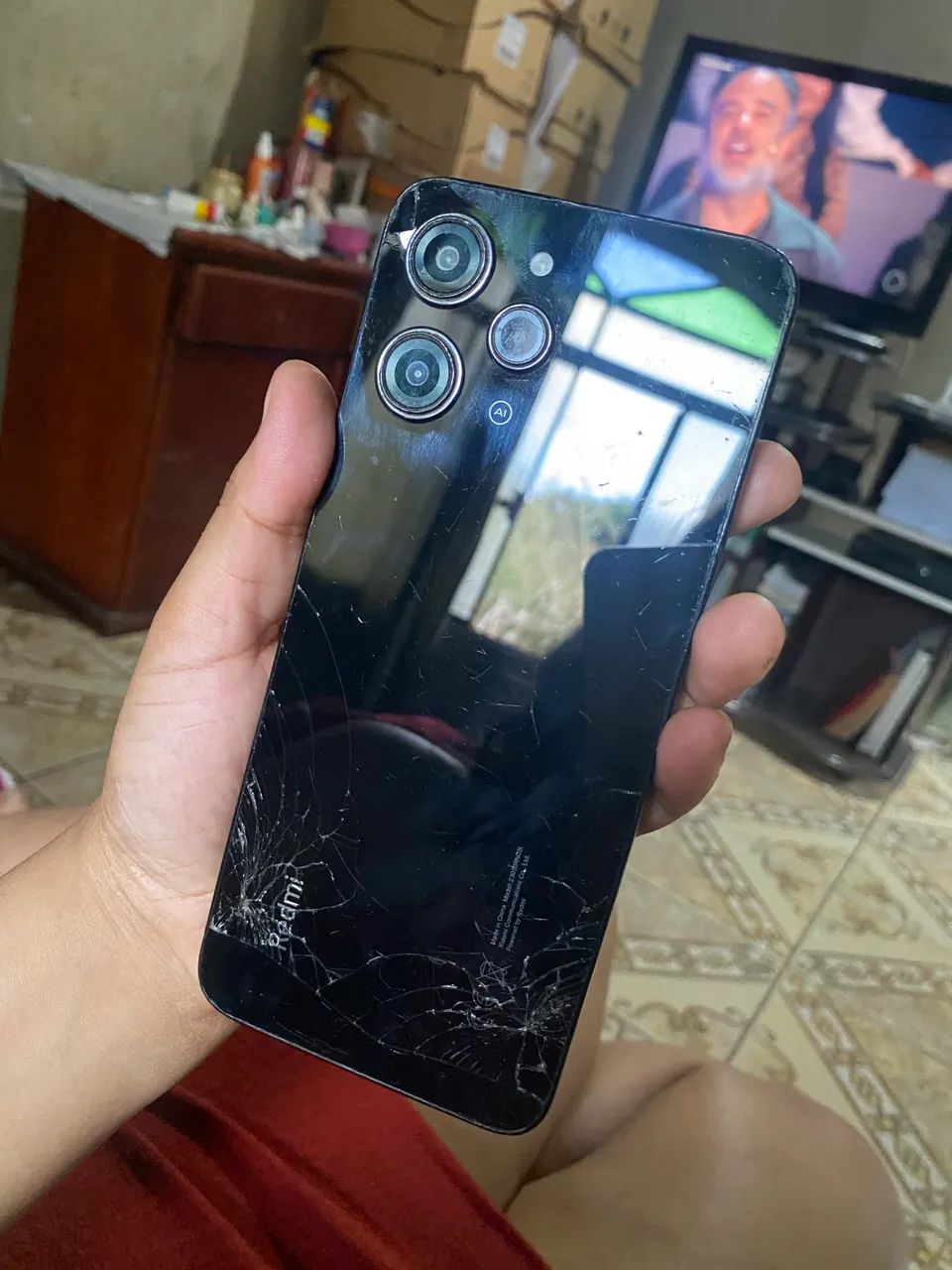 Telefone com tela sem funcionar 