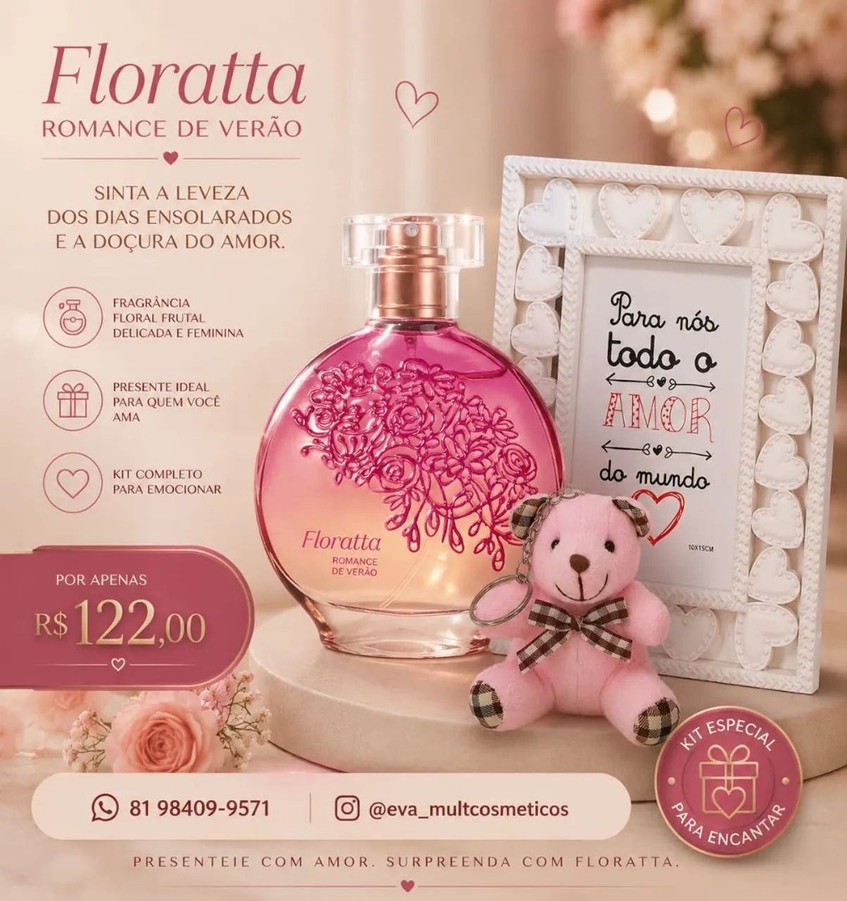 Dia dos Namorados floratta - Ventiladores e Climatizadores - Torre