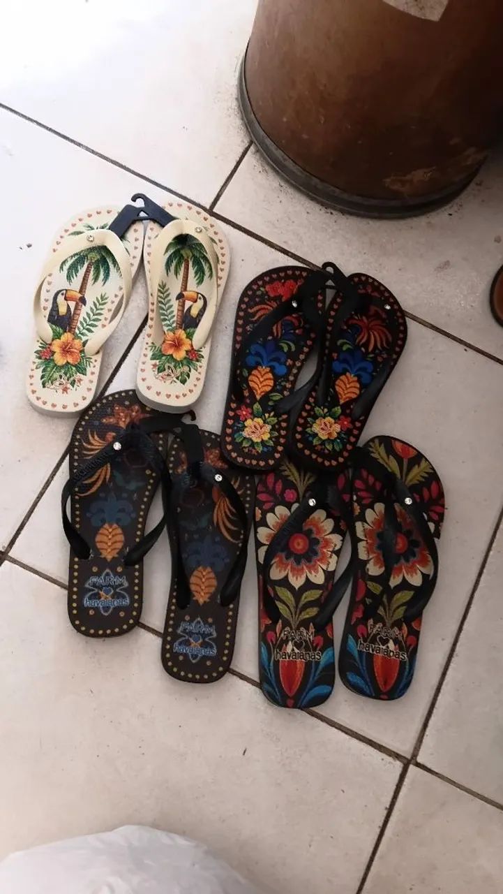Havaianas Estilo Farm - R$ 35,00 cada - Foto 2