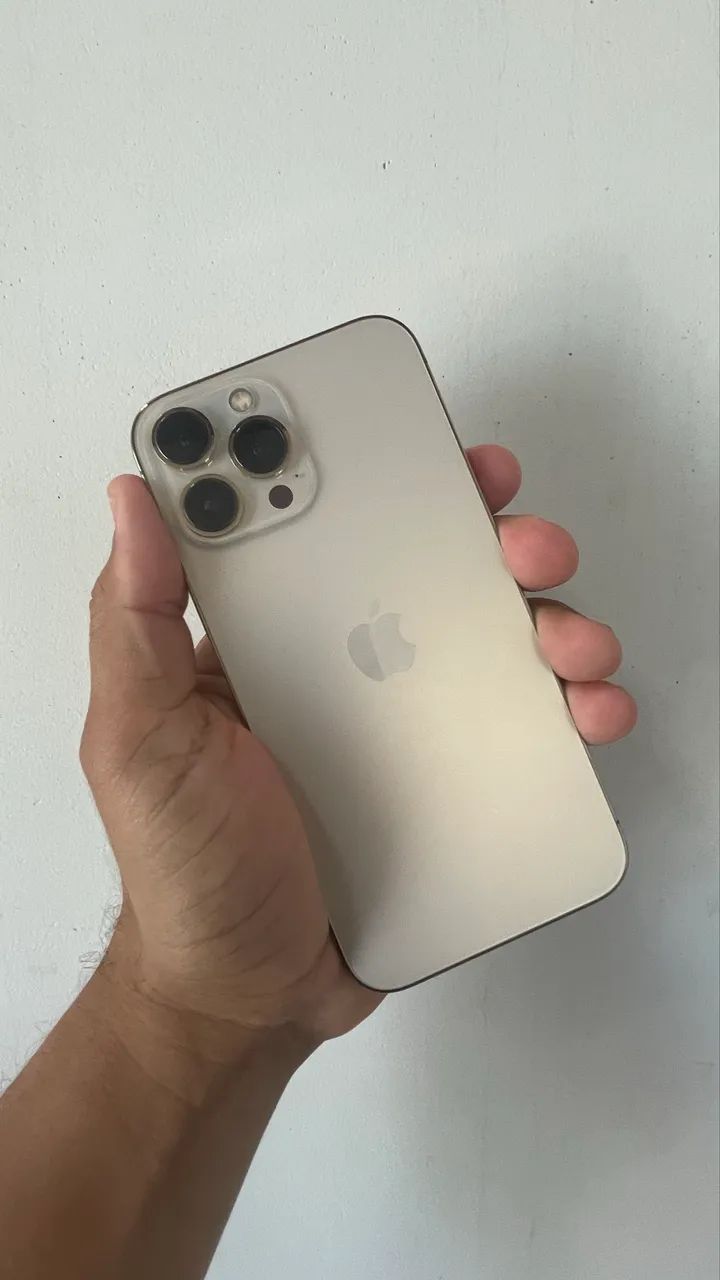 iPhone 13 Pro Max 128GB Gold - Impecável! - Foto 4