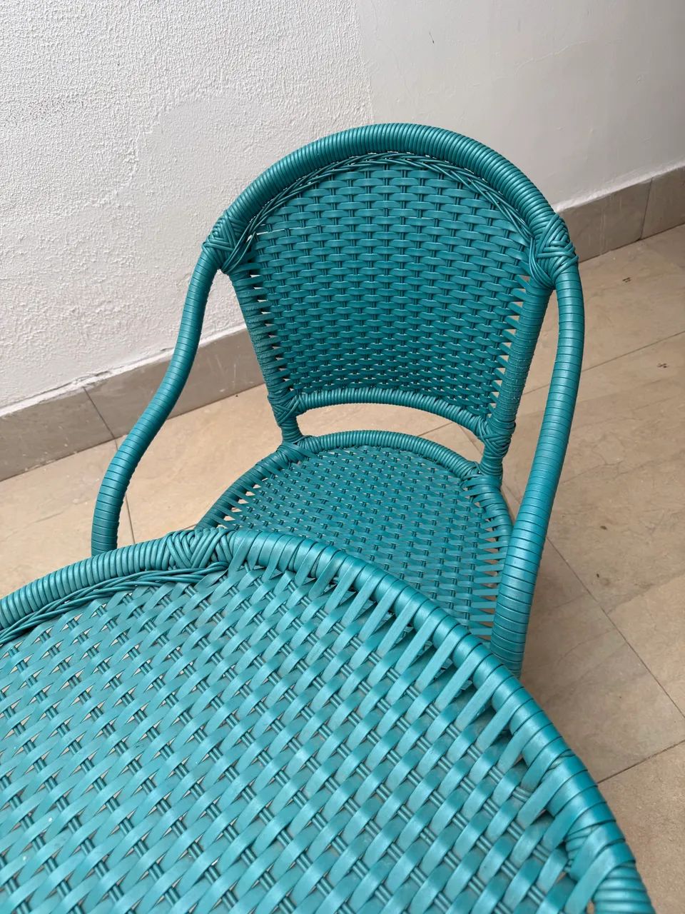 Mesa de varanda ou sacada com 2 cadeiras  - Foto 5