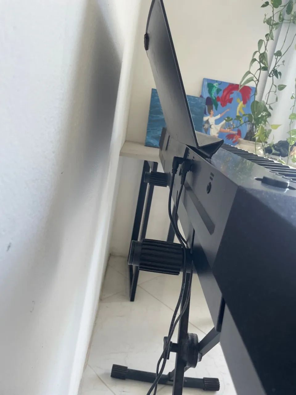 Piano digital Casio cdp 120 elétrico perfeito c/ suporte X e pedal  - Foto 4