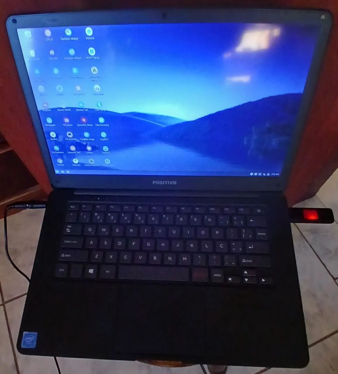 Notebook Positivo para peças 