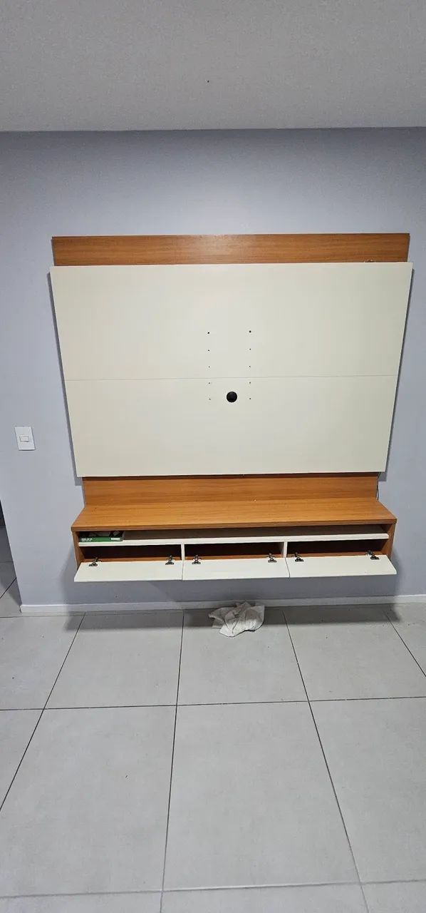 Painel de TV com Rack integrado - Foto 2