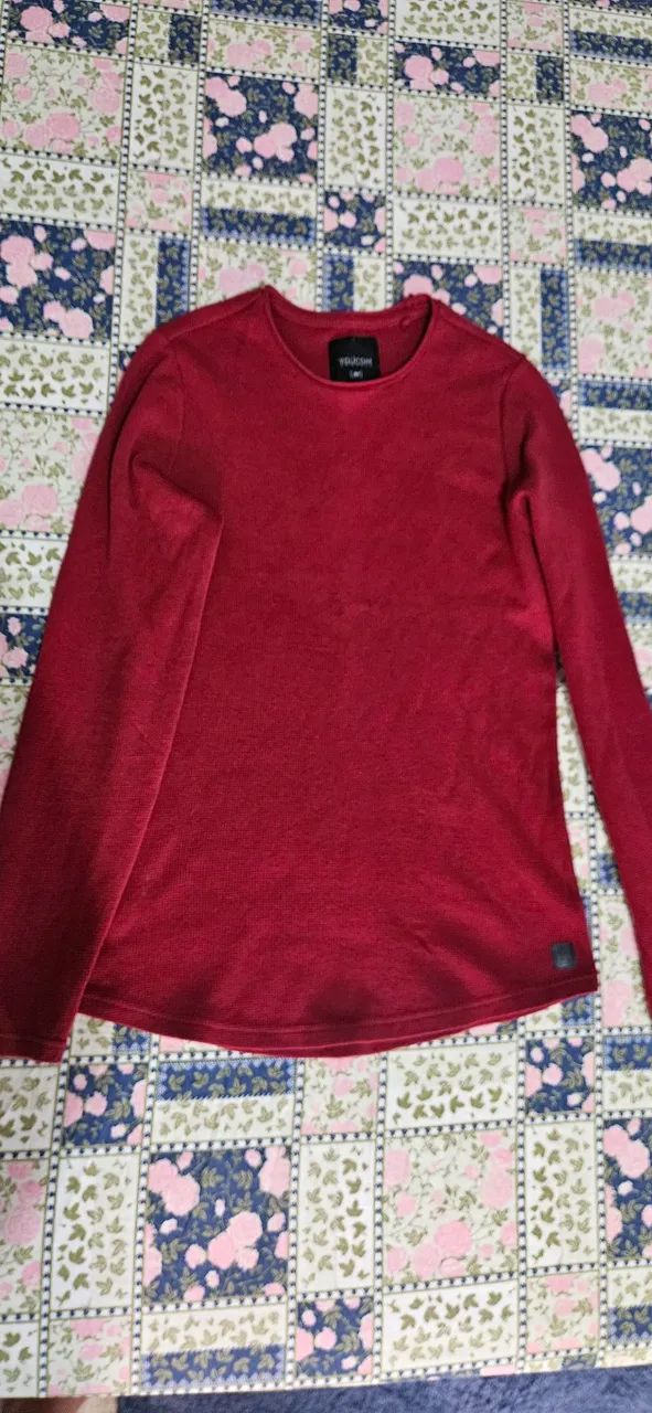 Camiseta manga longa com textura Youcom - Foto 2