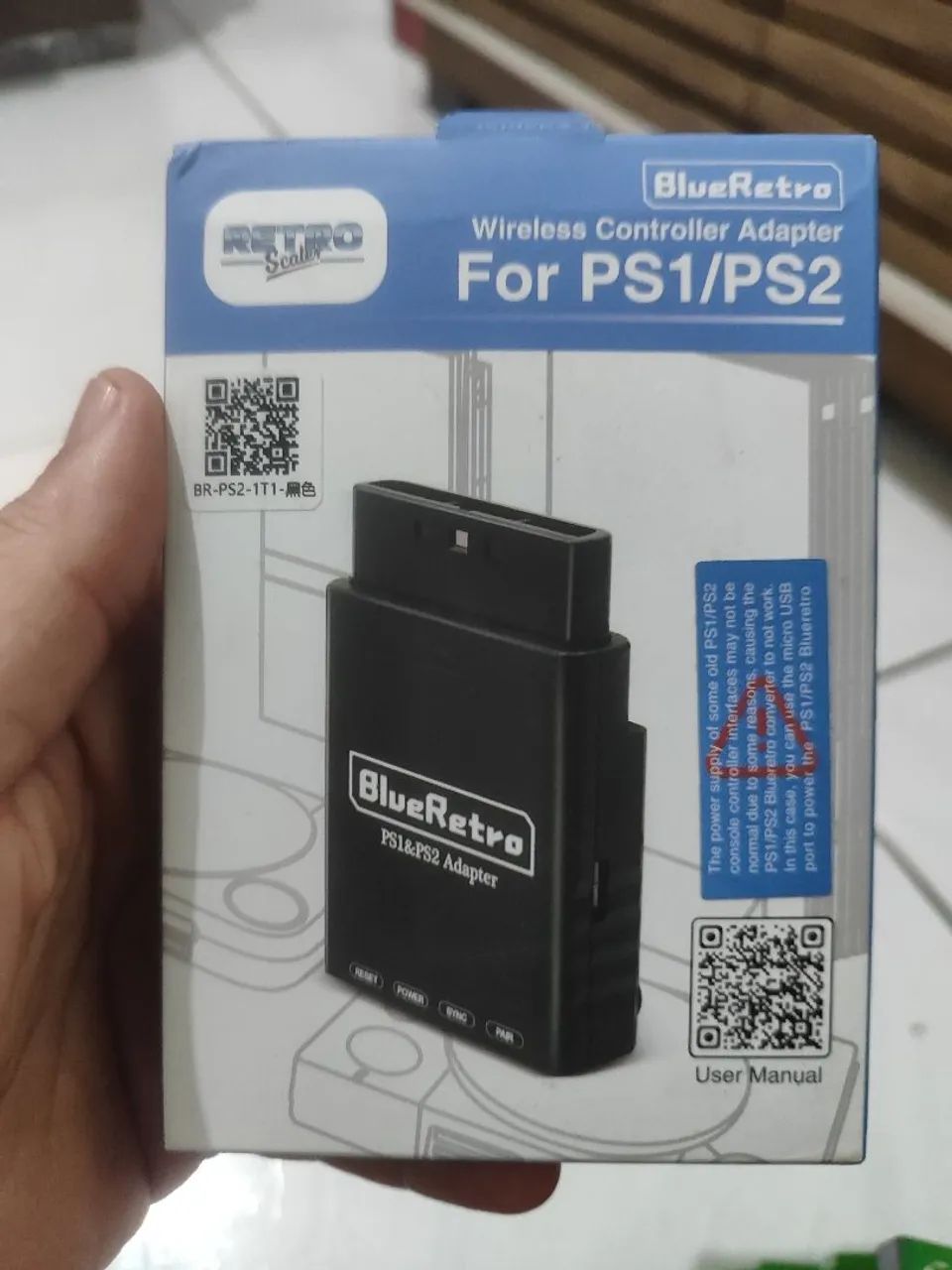 Blue Retro para Ps1 ou Ps2