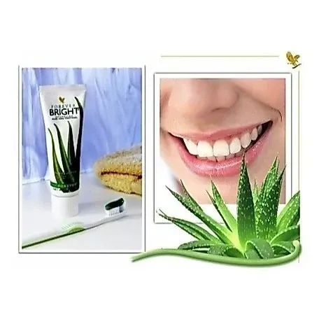 Creme dental abase de Aloe vera No-Flour 130g - Foto 5