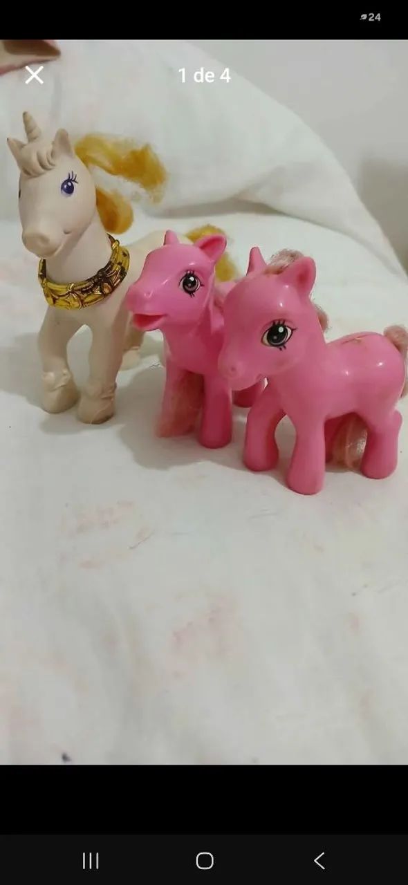 Kit 3 mini pôneis 