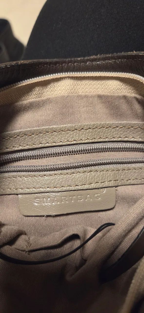 bolsa smartbag tiracolo couro - Foto 5
