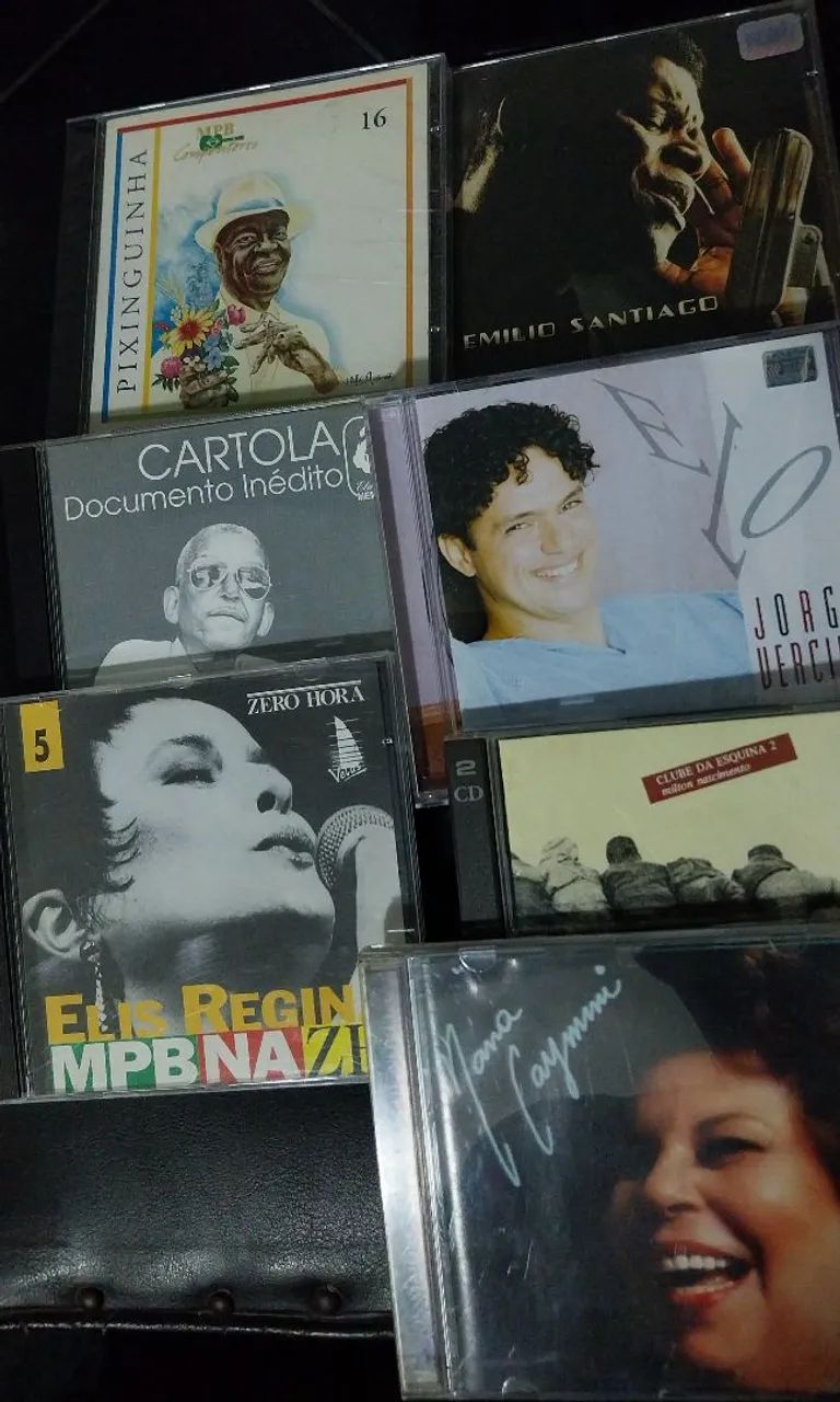 LOTE DE 7 CDs MPB POR R$ 30
