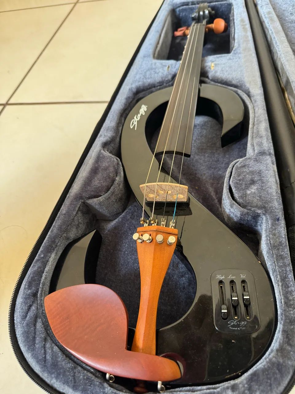 Violino Elétrico Stagg EVN 4/4