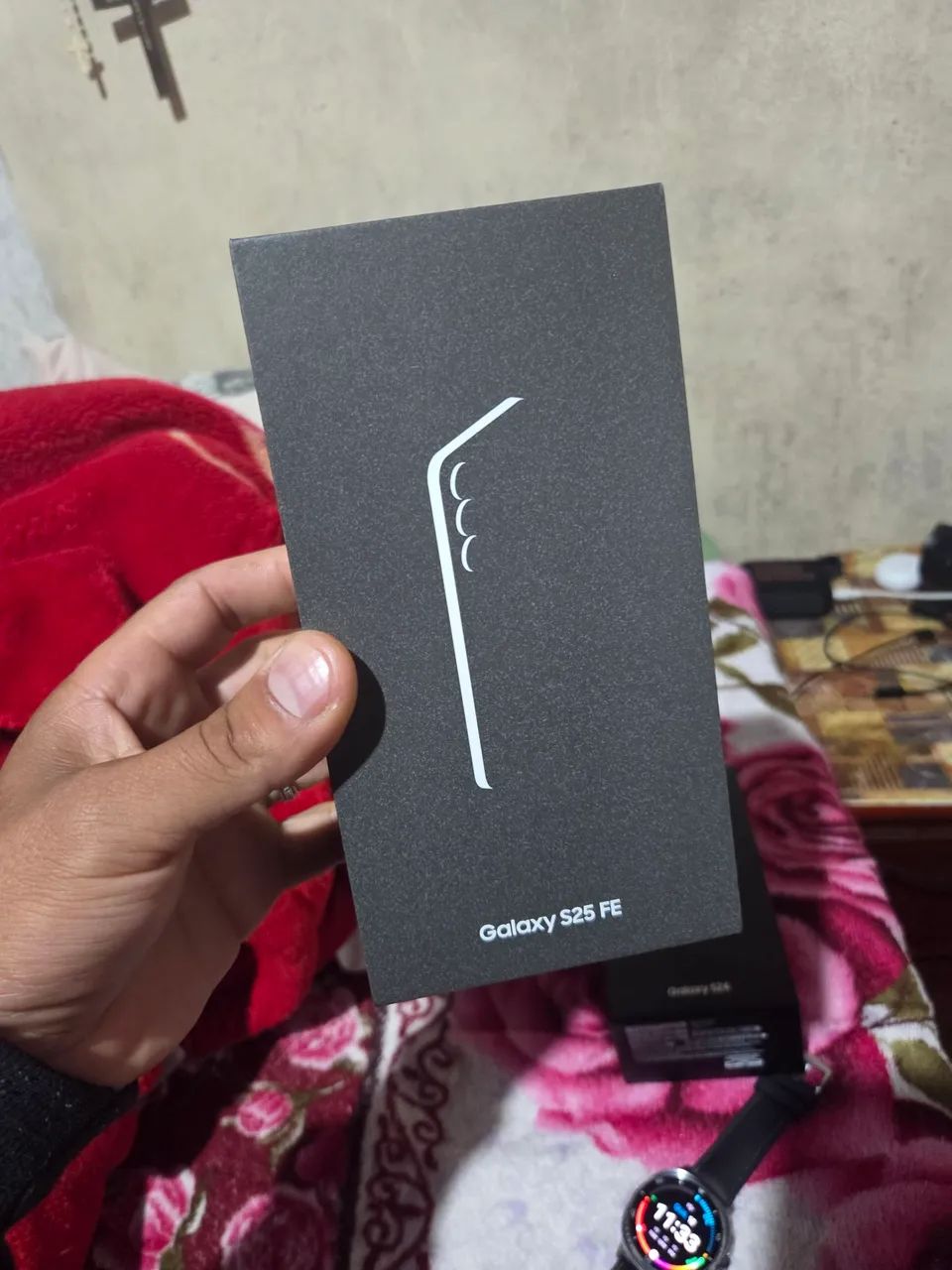 Caixas capinhas originais samsung s24 s25 fe