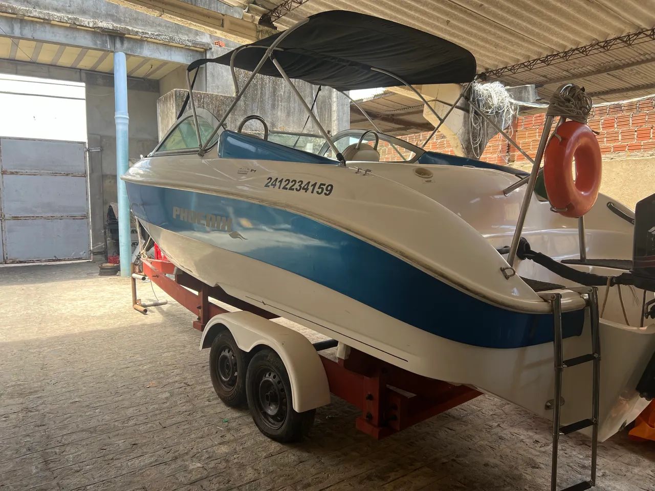 Vendo Lancha Phoenix 23,5 Com Motor Mercury 200 HP - Foto 3