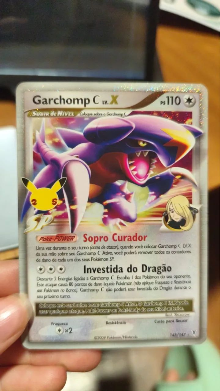 Garchomp C lv.X carta Pokémon  - Foto 2