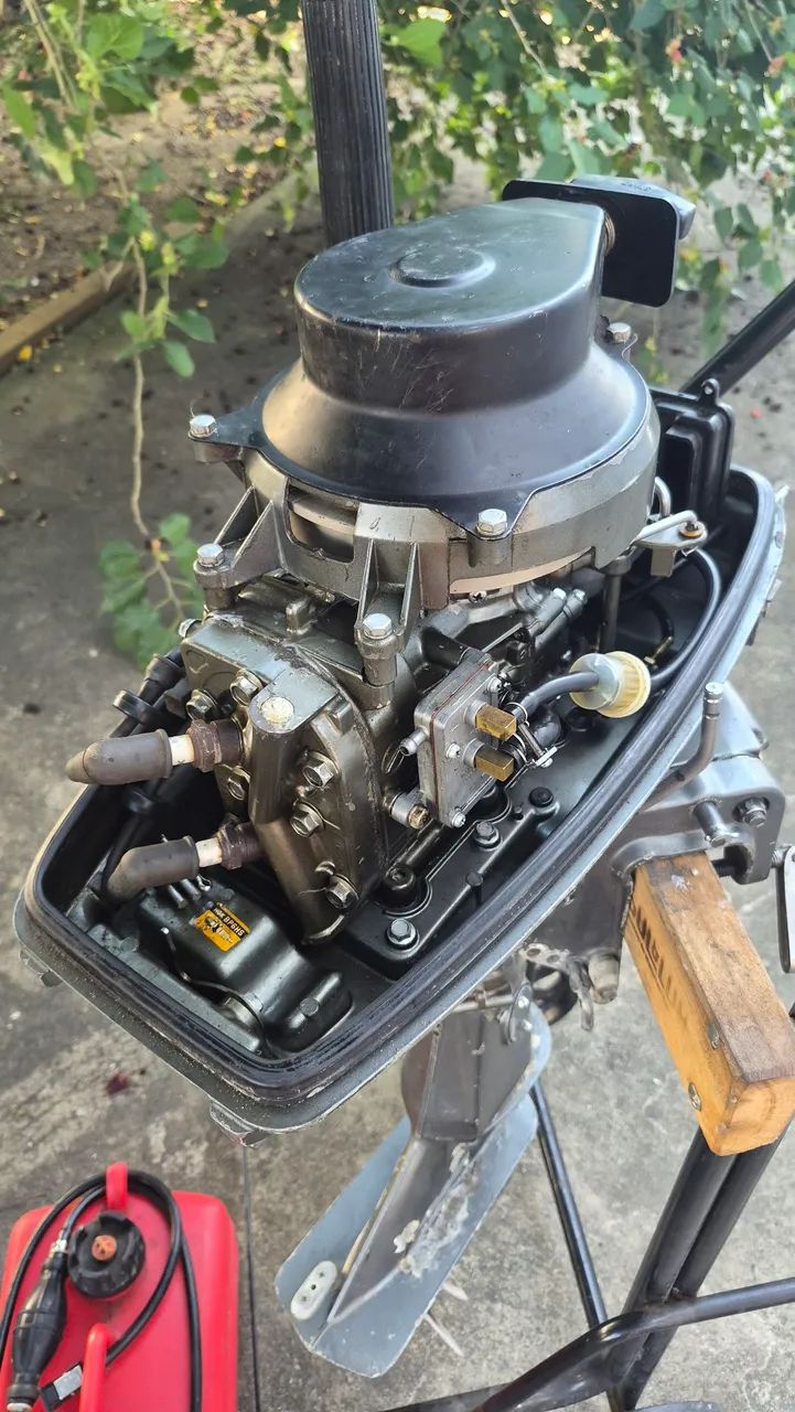 Motor de popa 8 hp - Foto 5