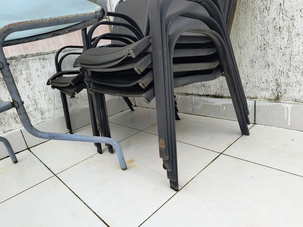 Mesa e cadeira de jardim  - Foto 5
