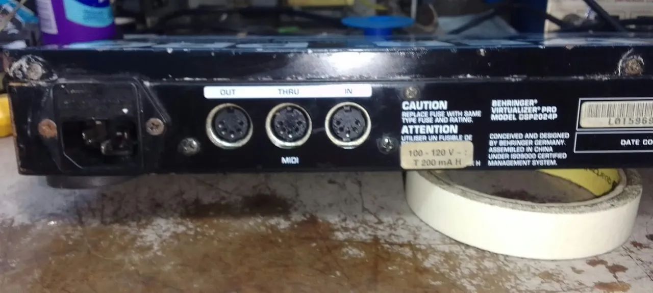 Processador de efeitos Behringer DSP 2024P - Foto 5