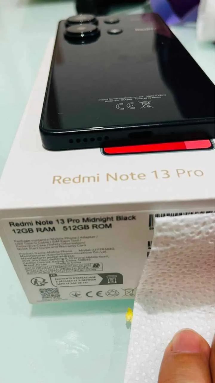 Celular note 13 pro 12ram 512g
