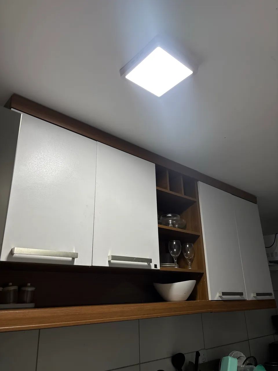 Selling wall cabinet – two-part.