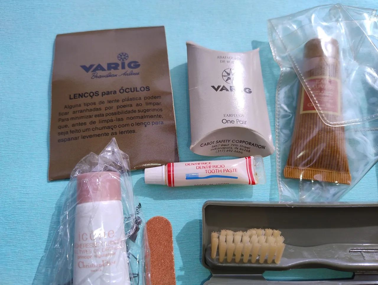 Item de colecionador Nécessaire de viagem VARIG - Foto 4
